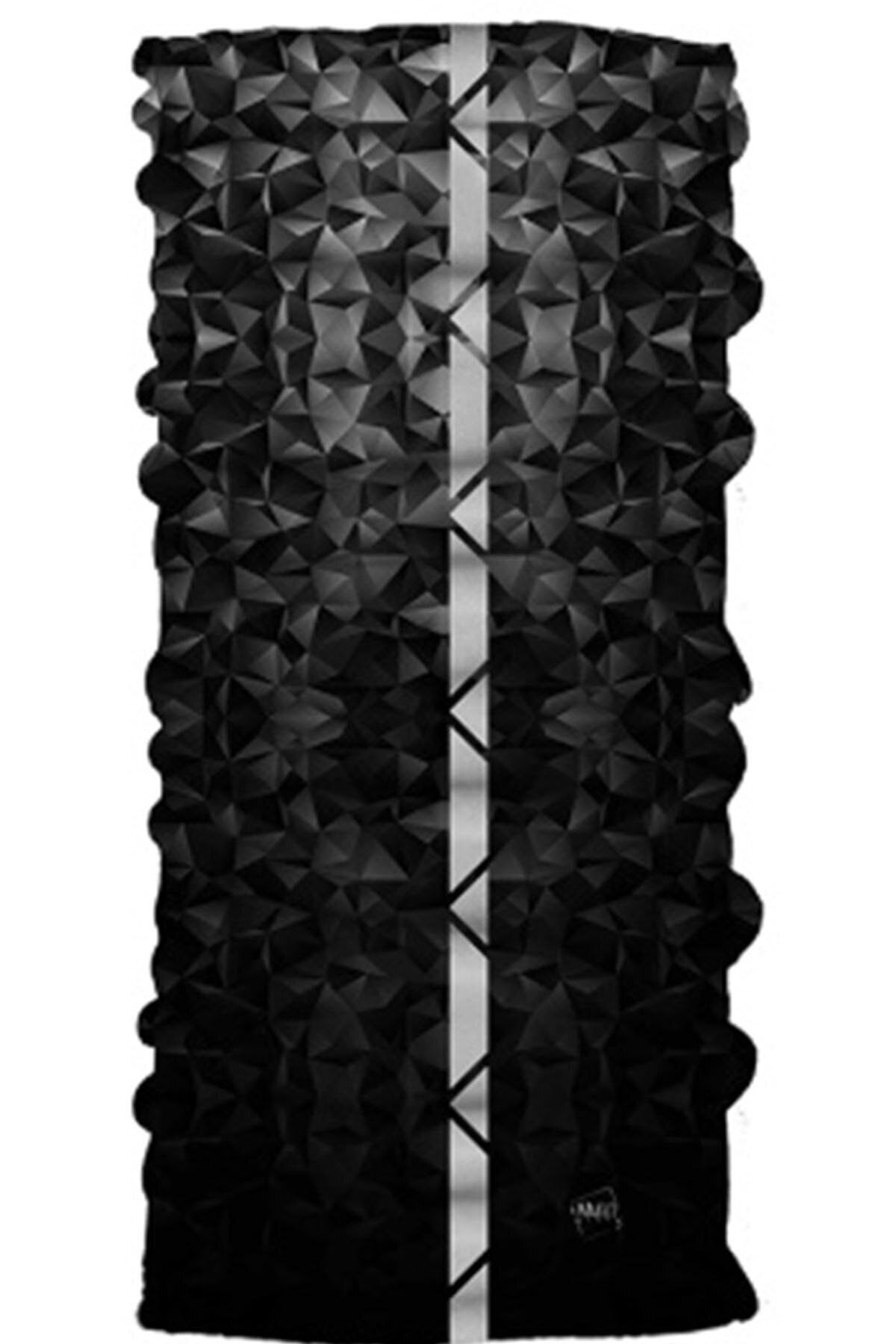 Narr Reflektörlü Bandana Black Prism Karanlıkta Parlayan Kafa Bandı-boyunluk