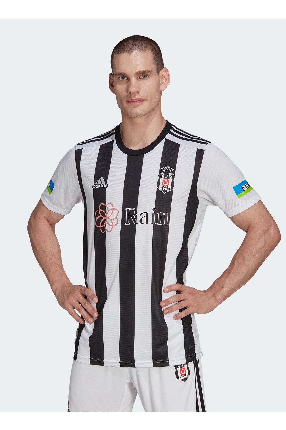 adidas Beyaz - Siyah Erkek Forma