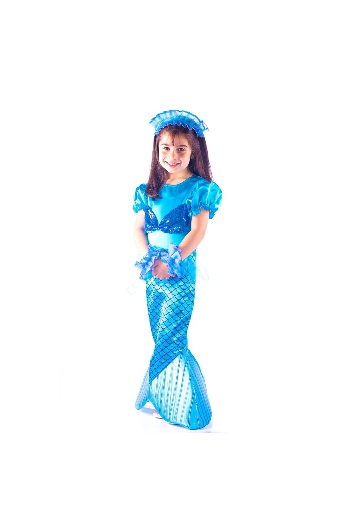 Liyavera Deniz Kızı Kostümü Çocuk Kıyafeti