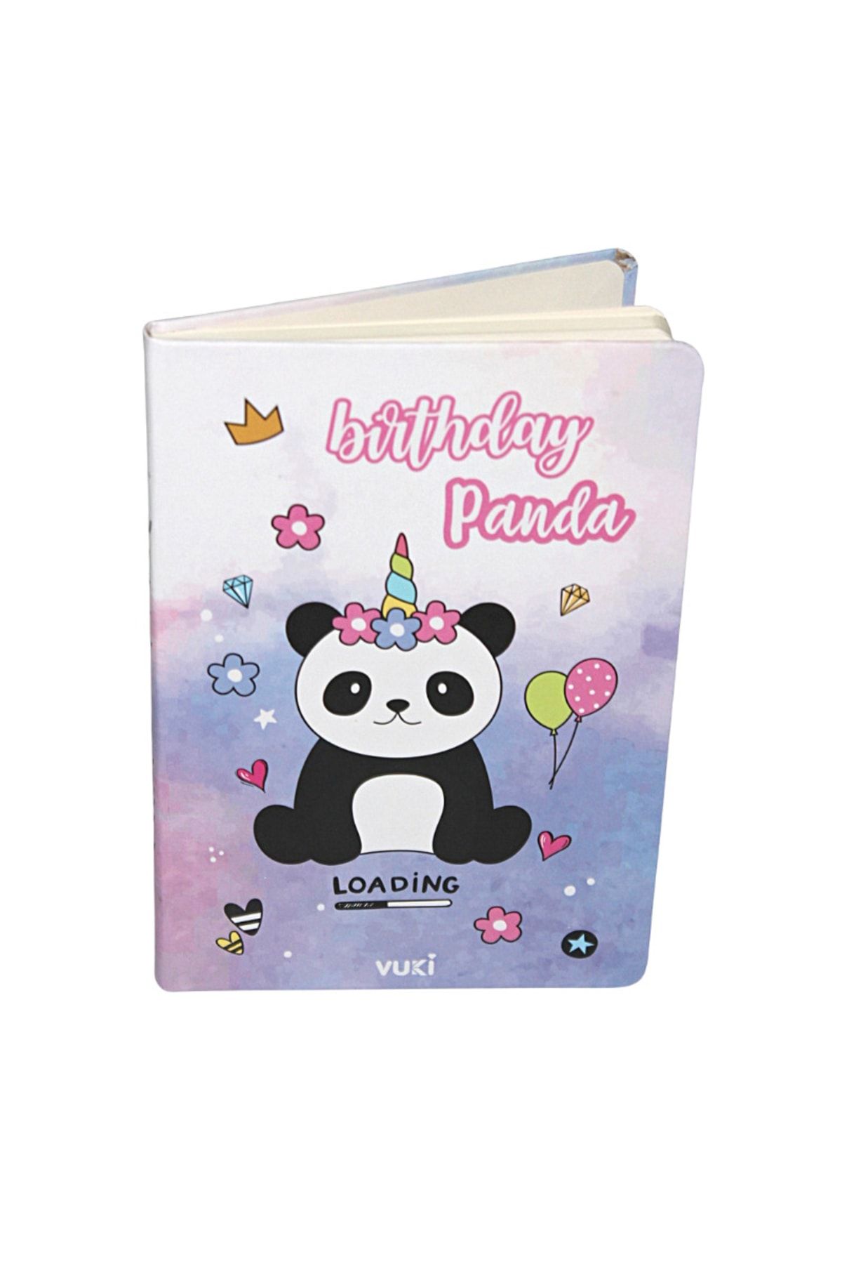 Miniso Vuki Ipli Defter A5 13*19cm Panda