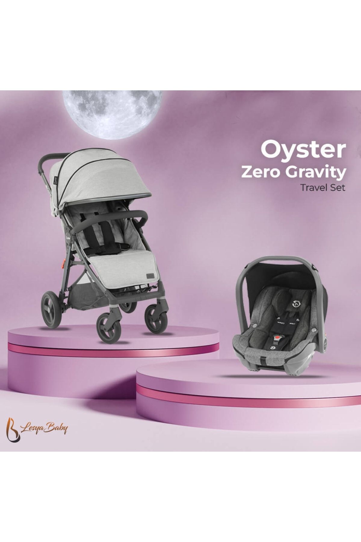 Oyster Zero Gravity Travel Set - Tonic Bebek Arabası