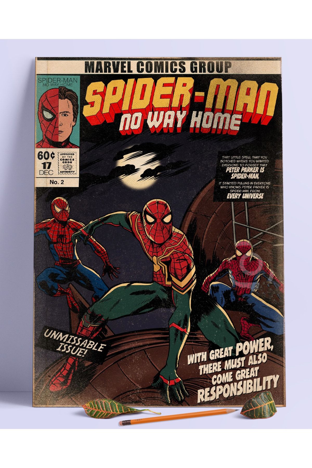 bukashops Spiderman Duvar Posteri Dev Boy 45x30 Cm