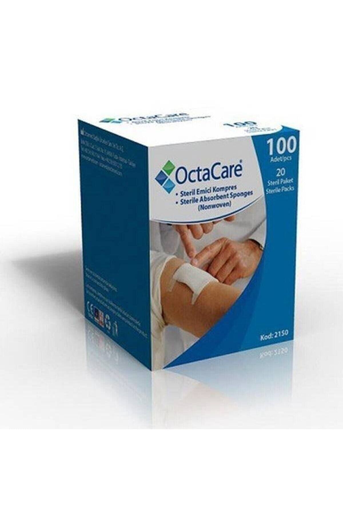 Octacare -gaz Kompres Gazlı Bez 100lü Spanç-7,5cm*7,5cm