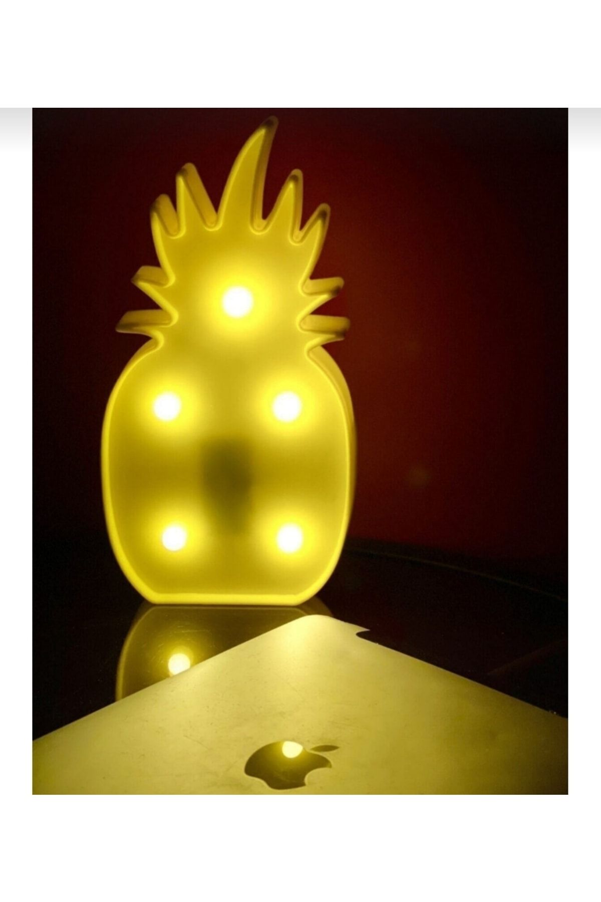 BalonEvi Işıklı Dekoratif Ananas Led Işık