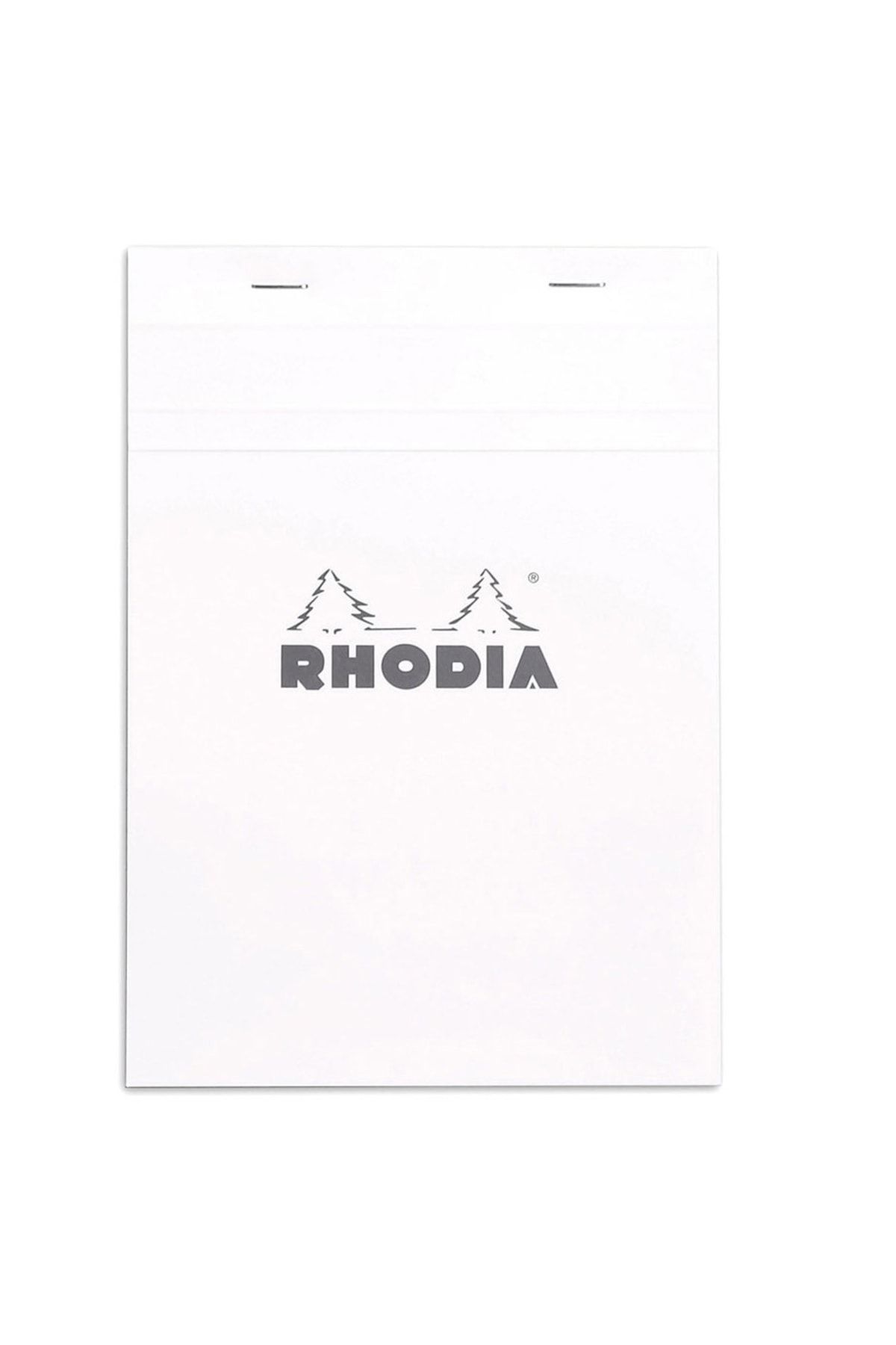 Rhodia Basic A6 Kareli Blok Beyaz Kapak 80