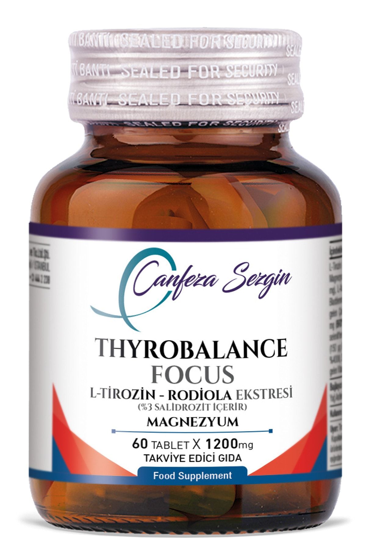 Canfeza Sezgin Thyrobalance Focus L-tirozin - Rodiola Ekstresi