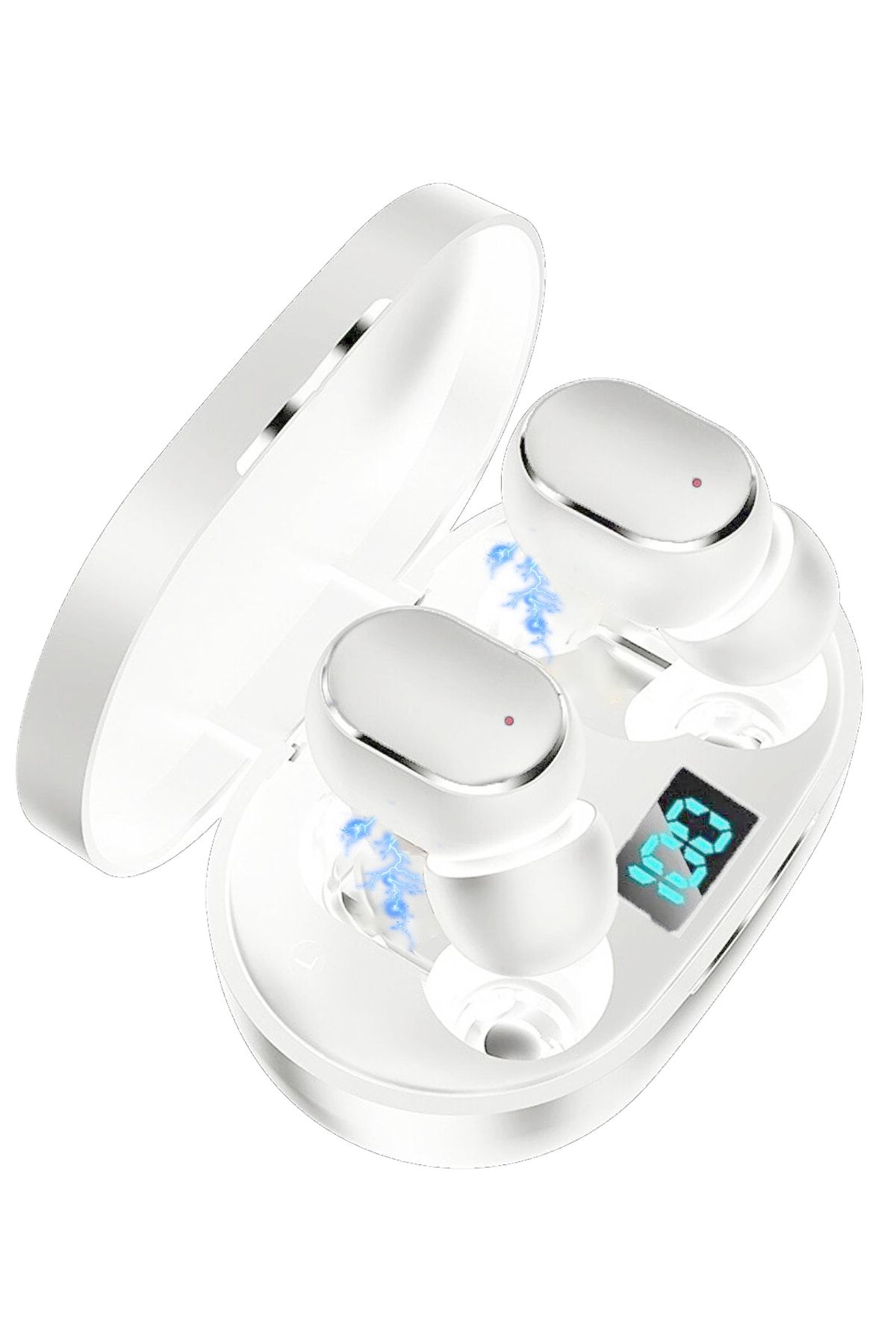 Deilmi Dots E6s Universal HD Ses Çift Mikrofon Extra Bass Powerbank Kutu Bluetooth Ae6s Kablosuz Kulaklık