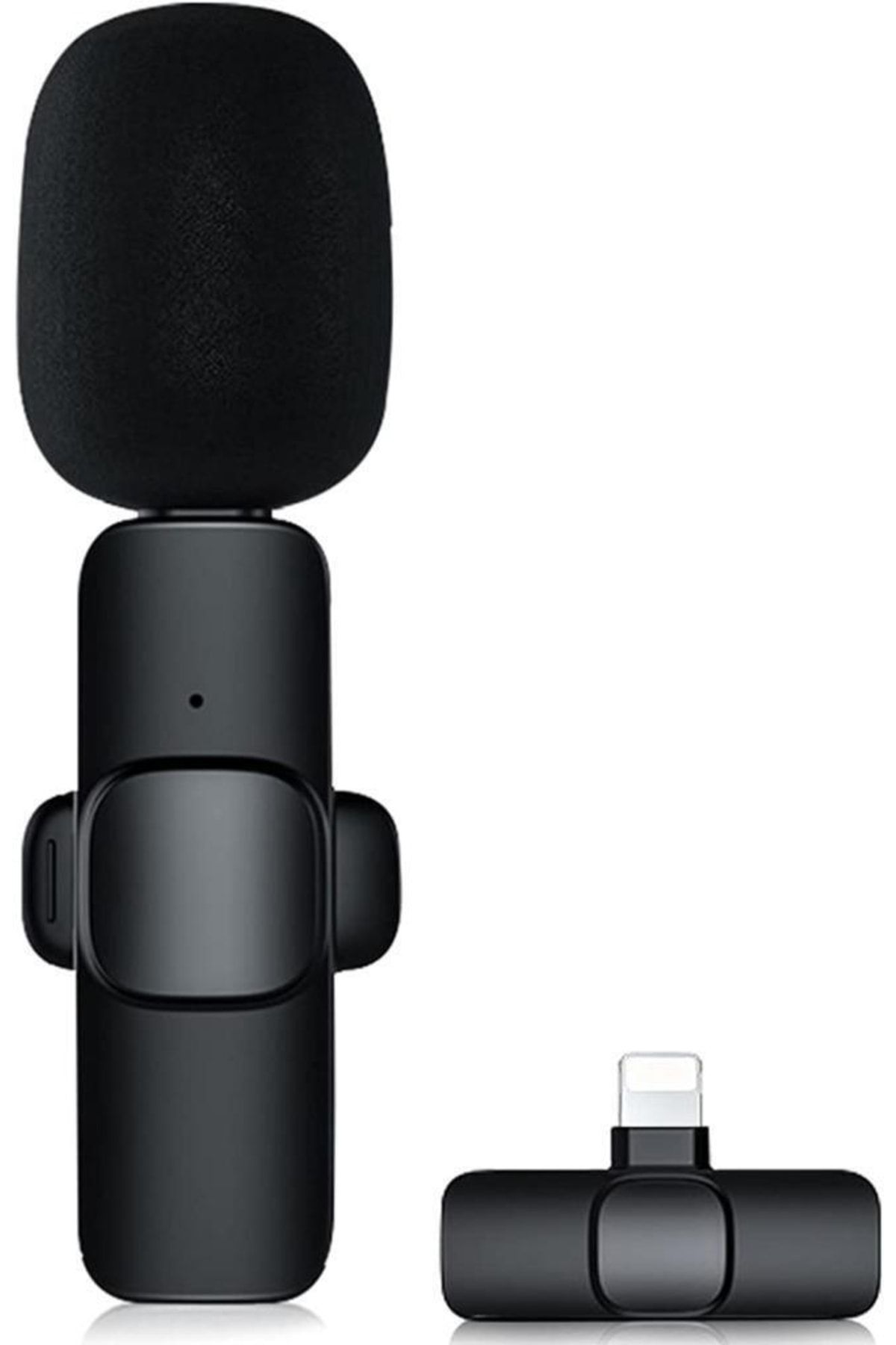 Torima K9 Kablosuz Yaka Mikrofonu Mini Taşınabilir Mikrofon Lightning Iphone