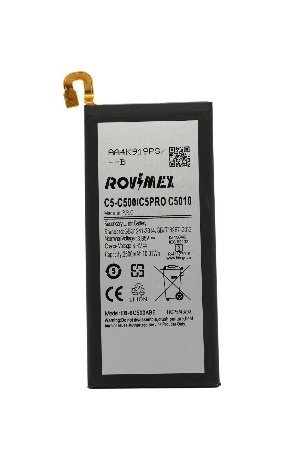 Rovimex Note 7 Fan Edition (sm-n935f/ds) Batarya Pil
