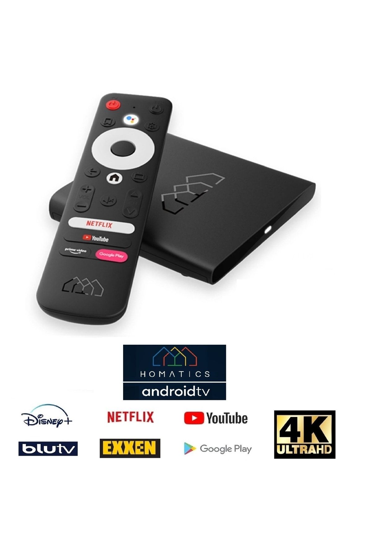 Genel Markalar Android Box Q Mediaplayer (4k Ultra Hd, 5ghz Wifi, Bluetooth)