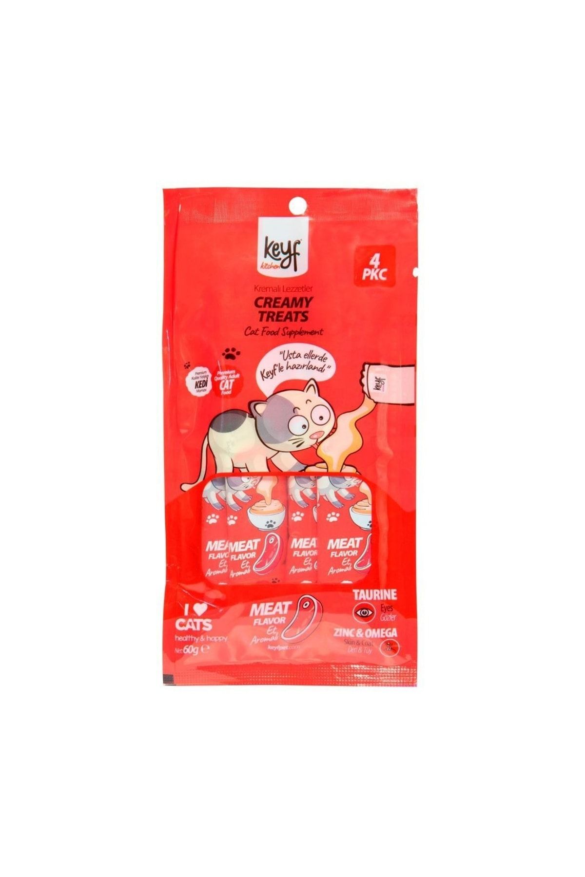 Creamy Treats Et Aromalı 4 Adet* 15 Gr 1 Paket_0
