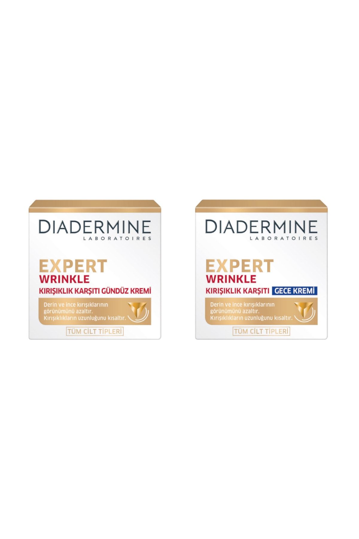 Diadermine Expert Wrinkle Kırışıklık Karşıtı Gündüz Ve Gece Kremi 50ml+50ml