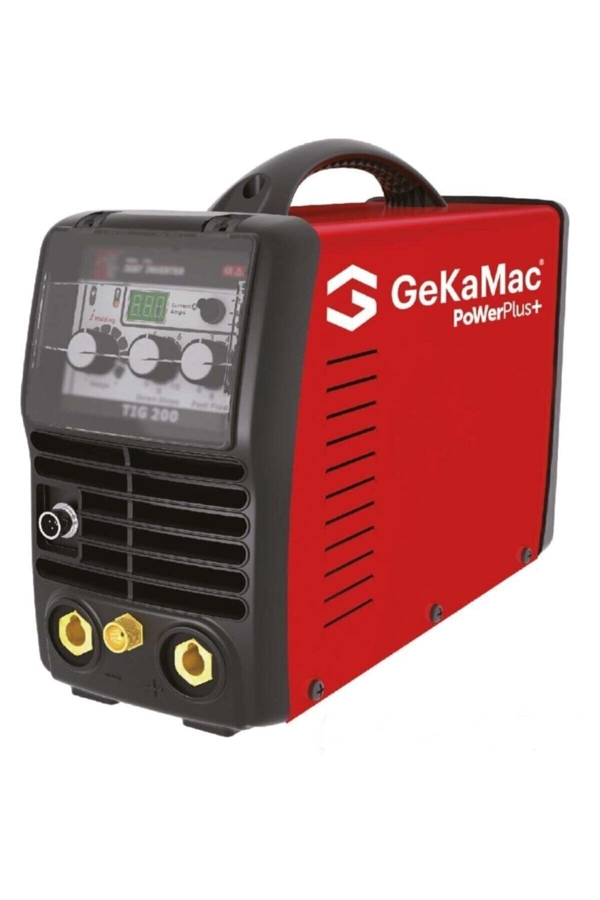 GeKaMac Power Plus Tıg 200 Dc Pfc Argon Kaynak Makinesi