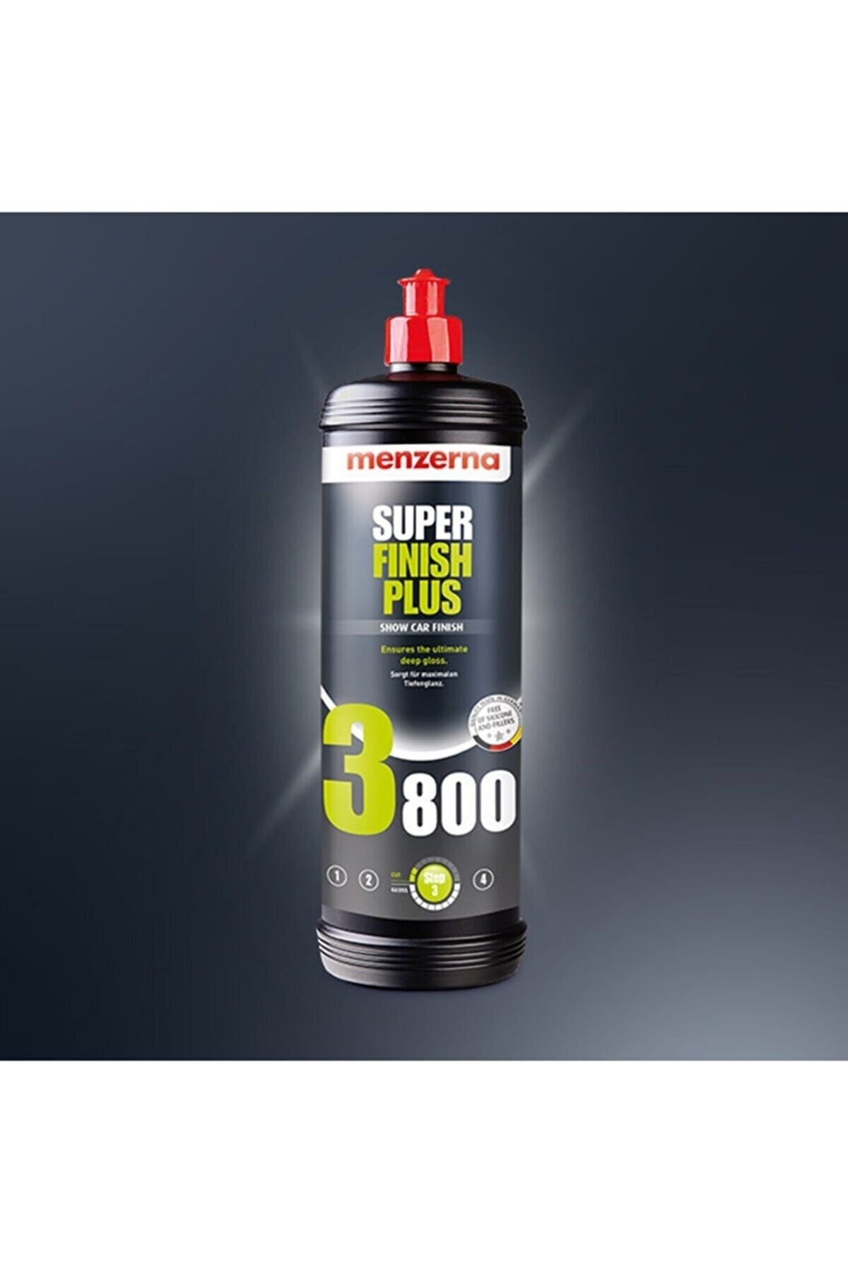 Menzerna 3 Adet Super Finish Plus 3800 1 lt Uyumlu