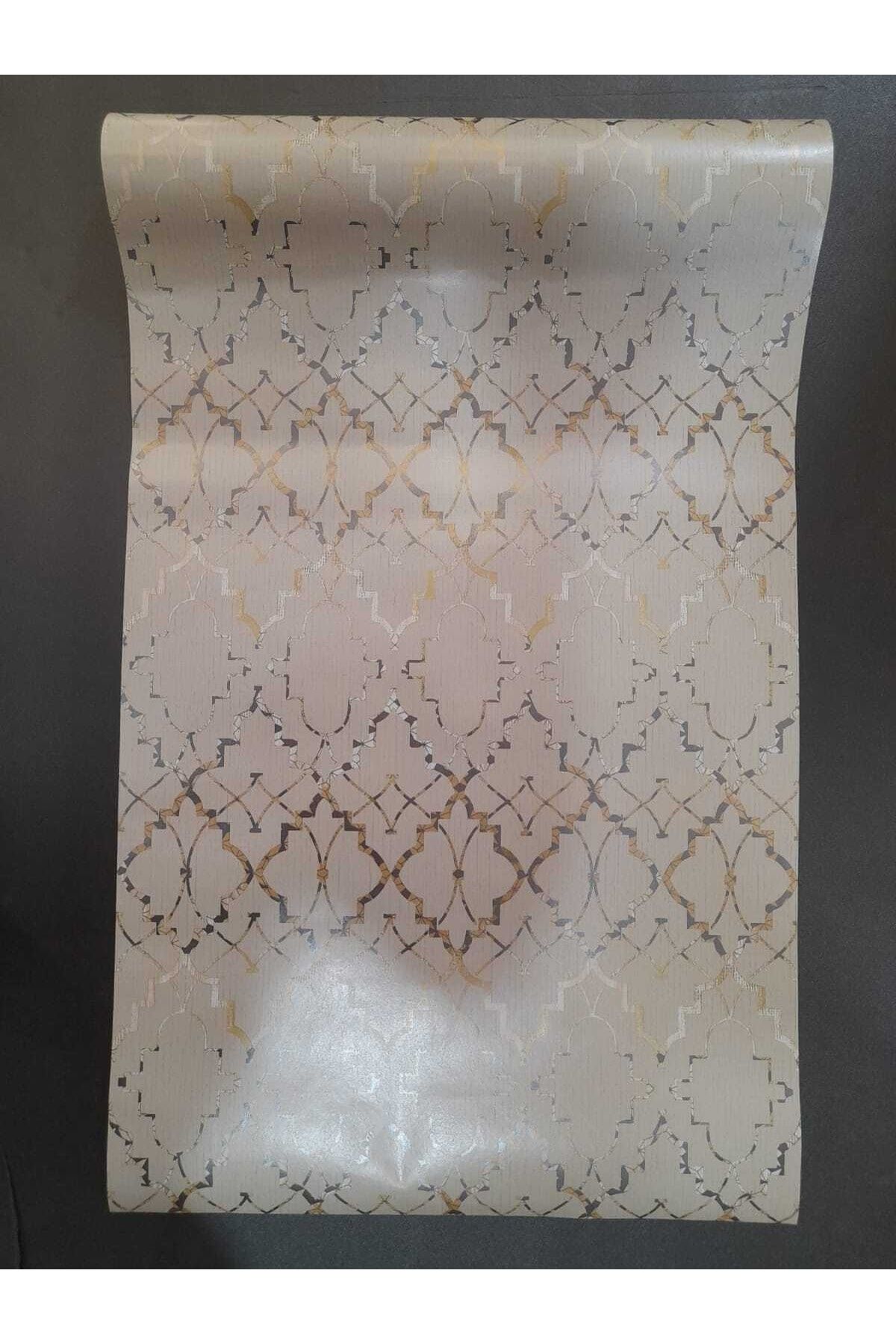 oskar Modern Desenli Gold Duvar Kağıdı(5m2)
