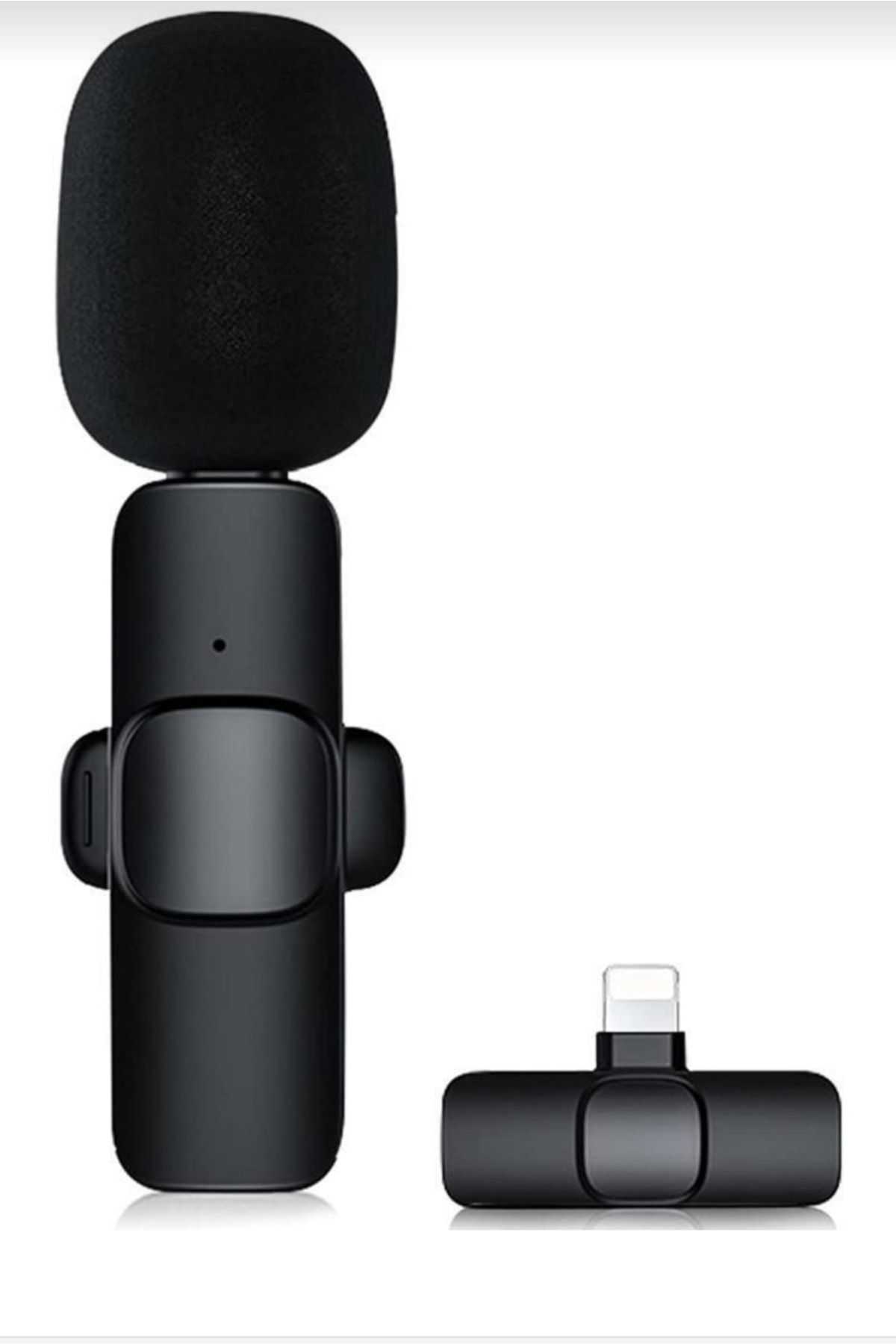 Genel Markalar K9 Kablosuz Yaka Mikrofonu Mini Taşınabilir Mikrofon Lightning Iphone, One Size