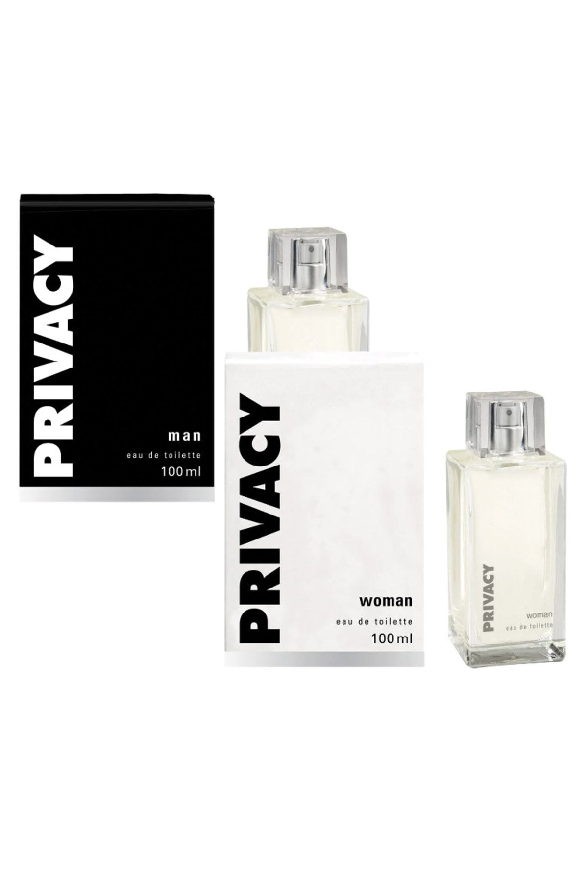 Privacy Women Edt Parfüm 100ml+ Erkek Edt Parfüm 100ml