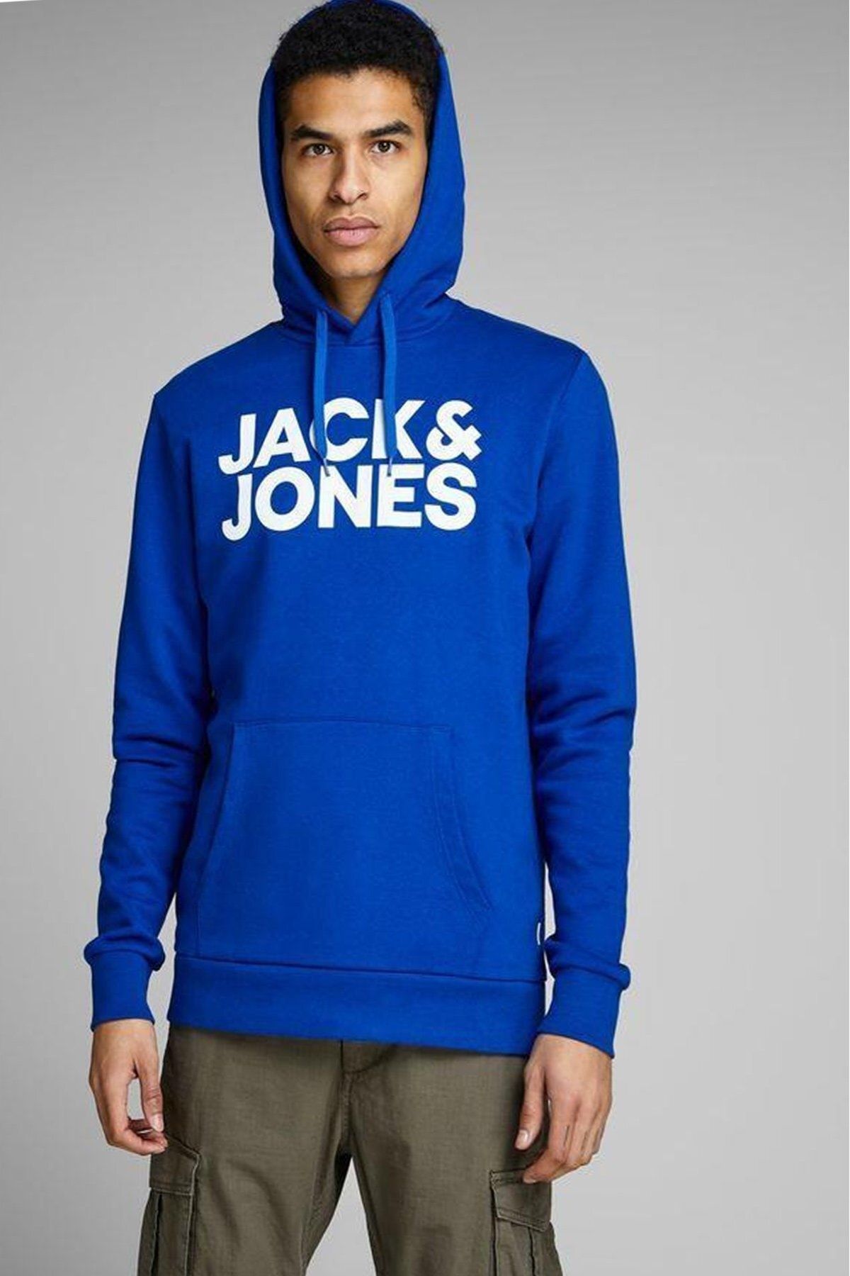 Jack & Jones Jack Jones Jjecorp Logo Sweat Hood 12152840