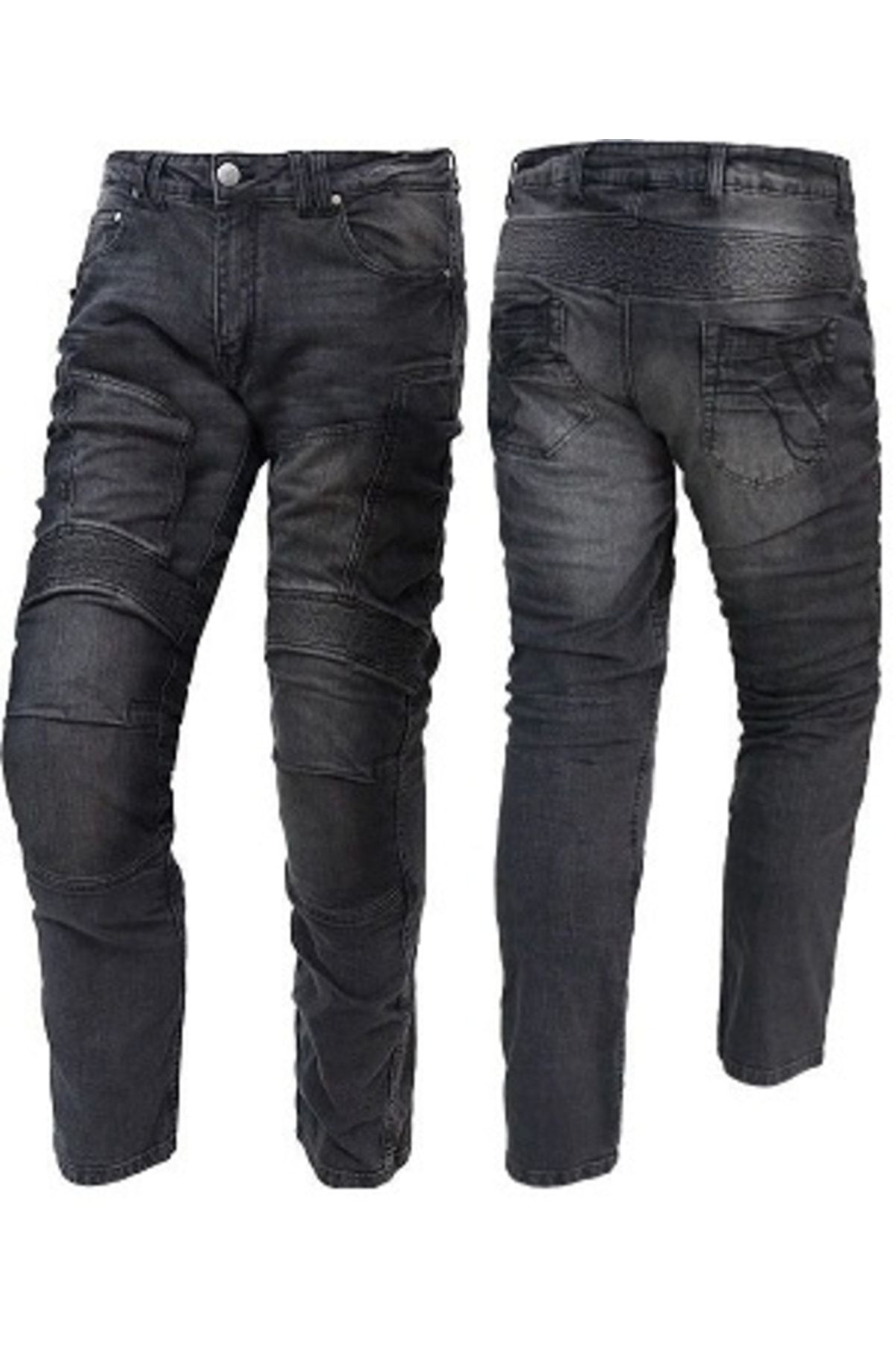 Genel Markalar Prosev P050 Kevlar Kot Pantolon (siyah) Uyumlu  Motorcu Pantolonu