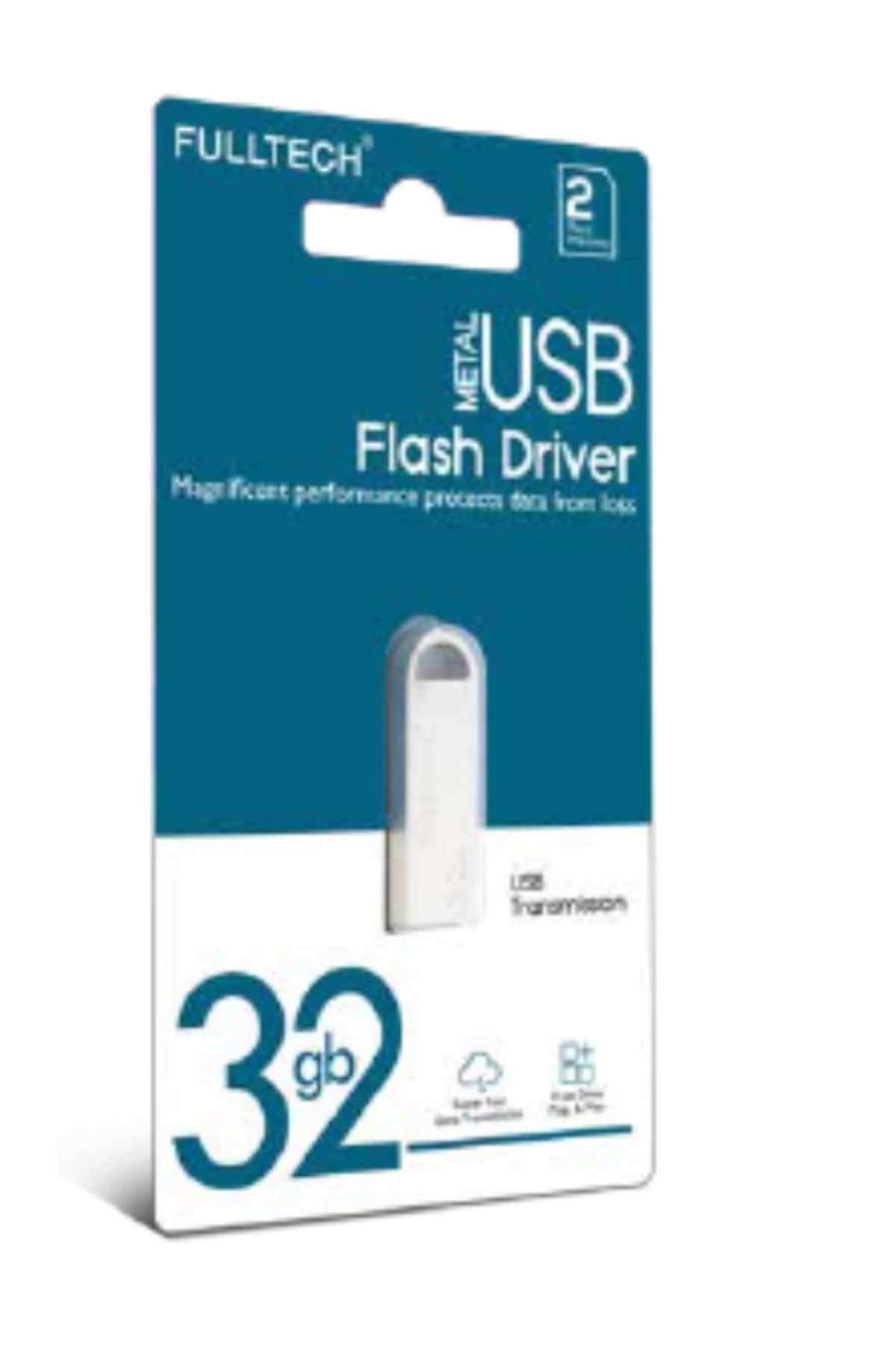 Fulltech 32gb Metal Usb Flash