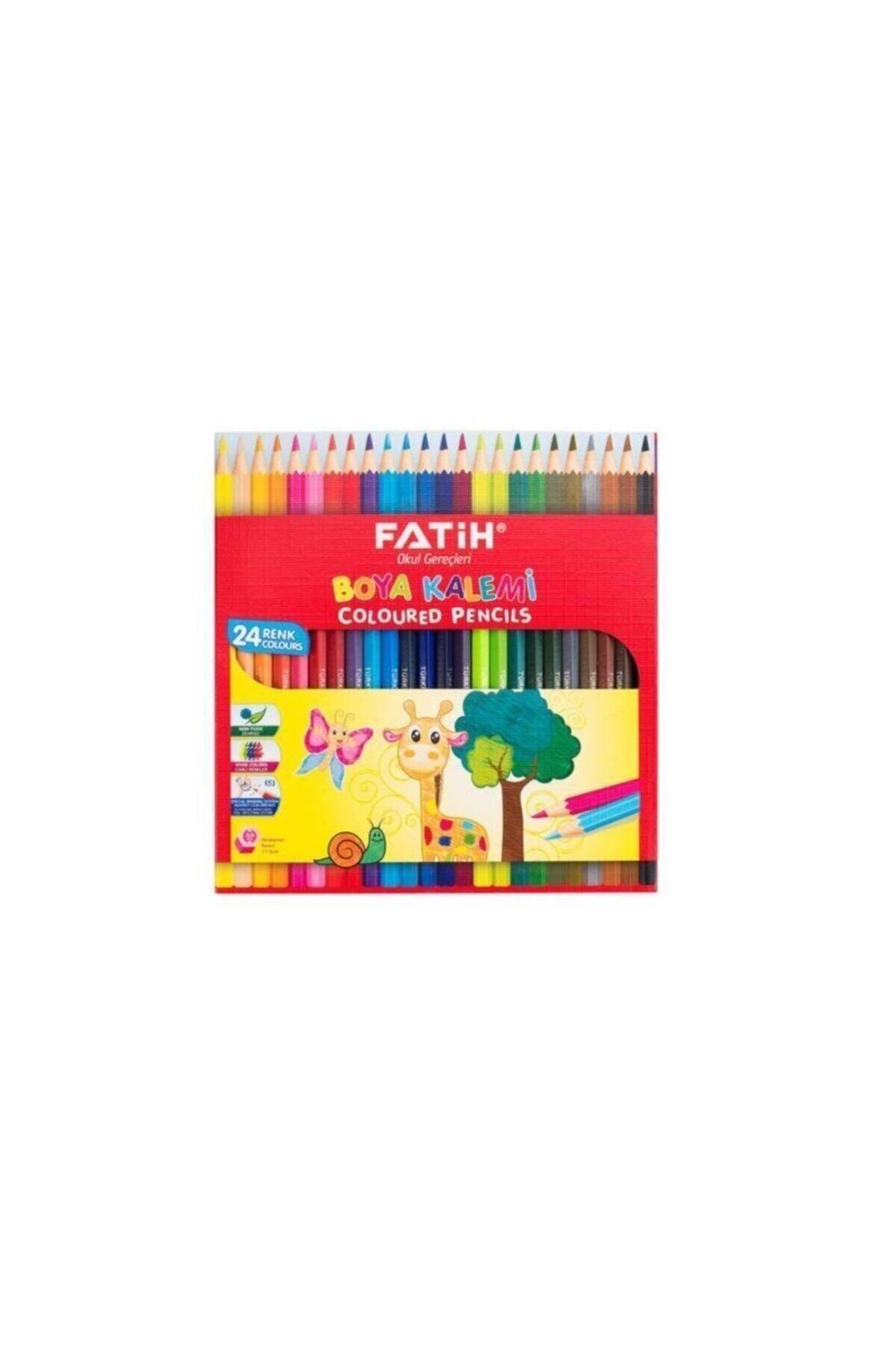 Fatih Kuru Boya 24 Renk Tam Boy Fa33225