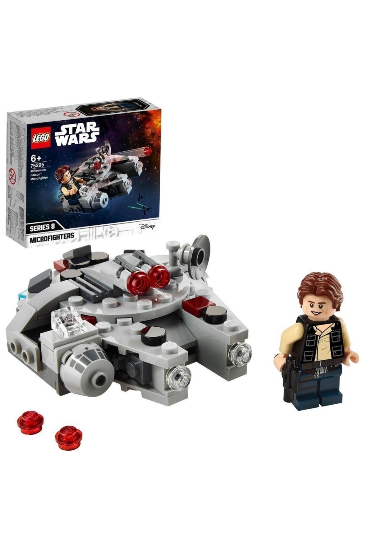 LEGO Star Wars Milenyum Şahini Mikro Savaşçı 75295 Yapım Seti; Muhteşem bir Yapım Oyuncağı (101 Parça)
