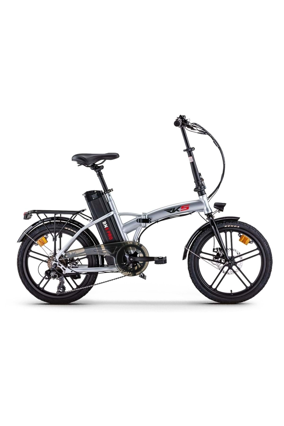 RKS Bn5 Pro Pedal Destekli Elektrikli Bisiklet (gri)