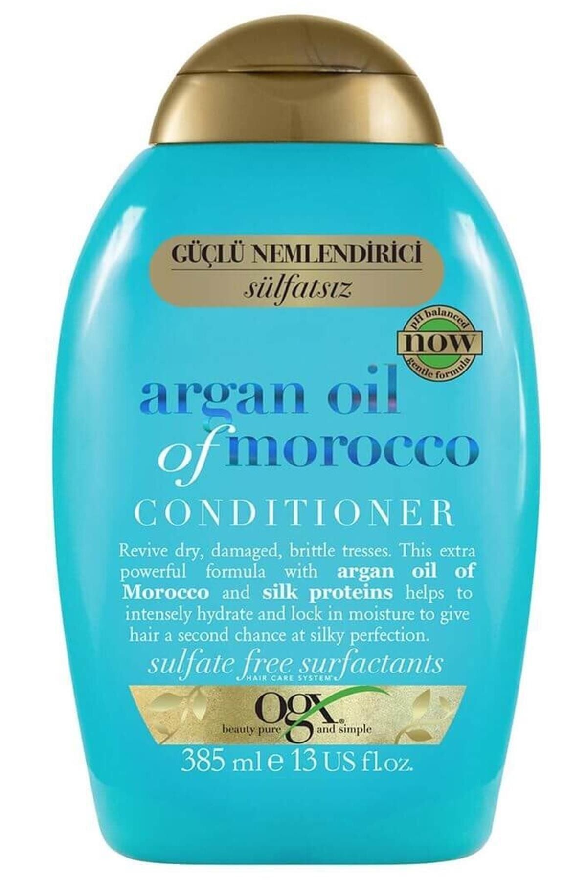 OGX Extra Güçlü Nemlendirici Ve Canlandırıcı Argan Oil Of Morocco Saç Bakım Kremi 385 Ml