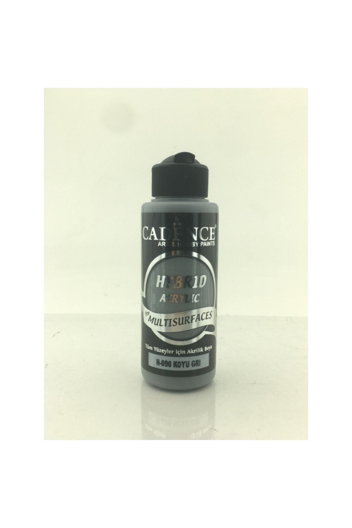 Cadence Boya Hybrıd Akr. Multısurfaces H-090 Koyu Gri 120ml