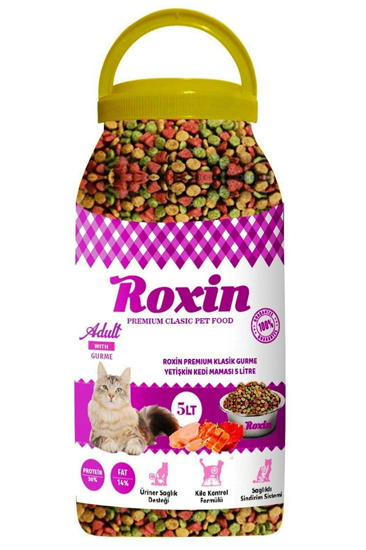 Roxin Premıum Klasik Gurme Yetişkin Kedi Maması 5 Lt