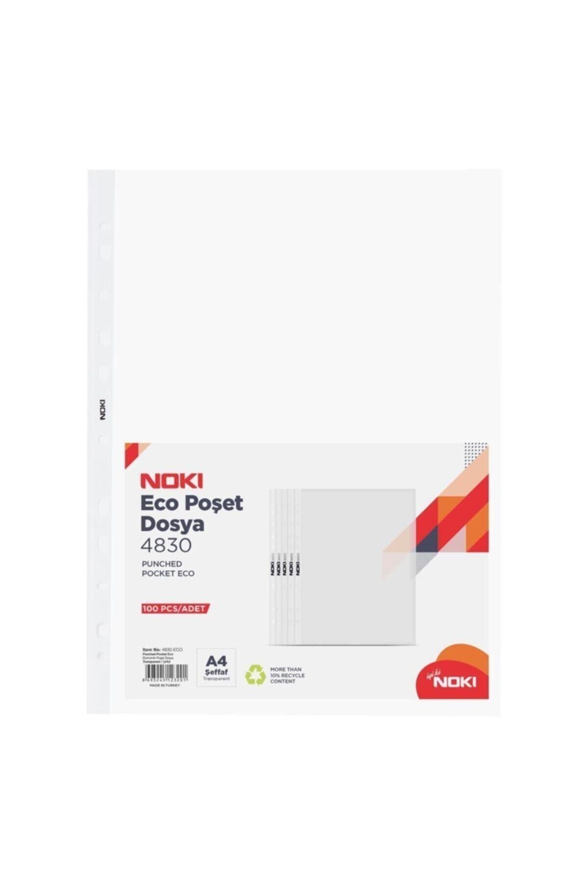 Noki Eco A4 Poşet Dosya 500 Adet ( 100 Lü 5 Paket)