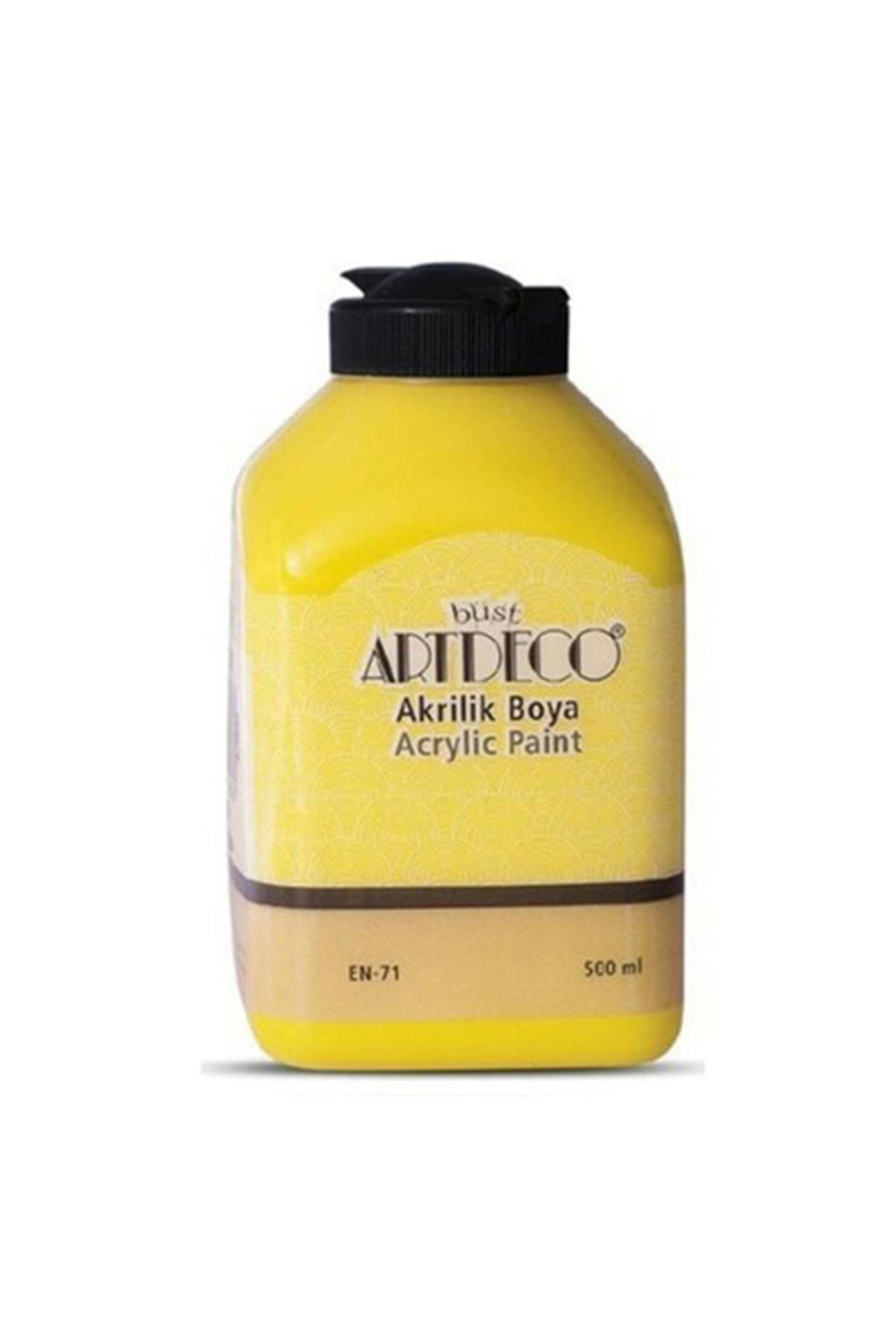 Artdeco Akrilik Ahşap Boyası 500ml 3601 Sarı