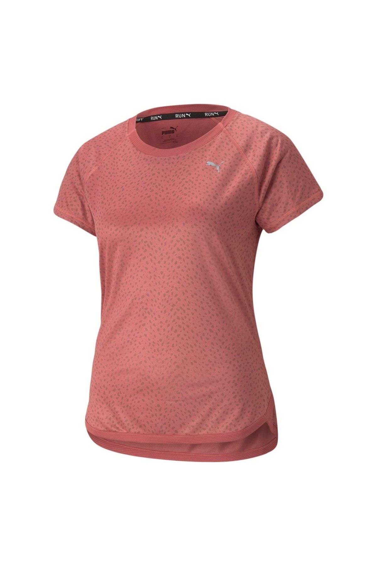 Puma Kısa Kollu Baskılı Kadın Koşu T-shirt
