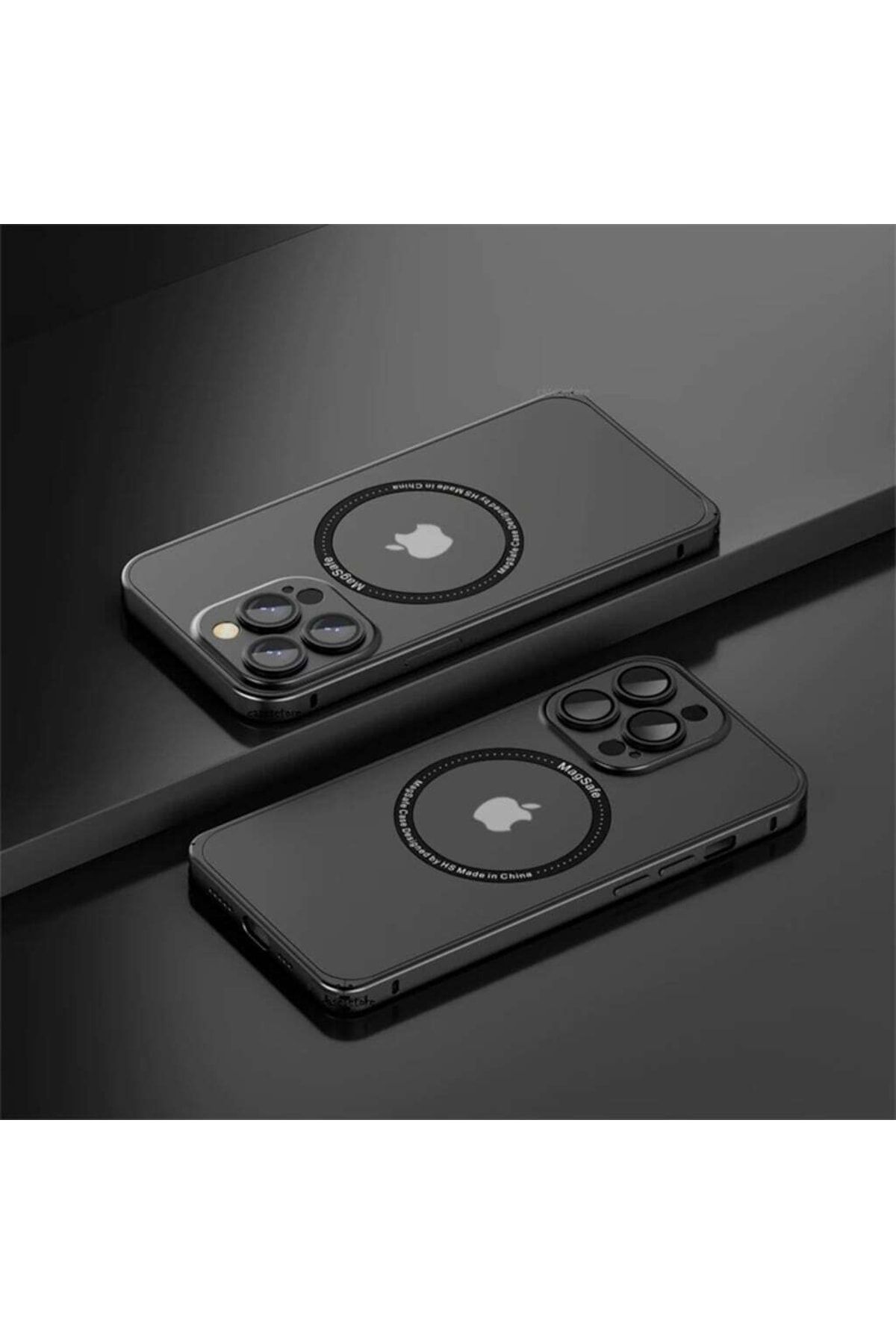 m.tk moveteck Iphone 13 Pro Max Uyumlu Kılıf Kamera Lens Korumalı Sert Pc Magsafe Şarj Destekli Case