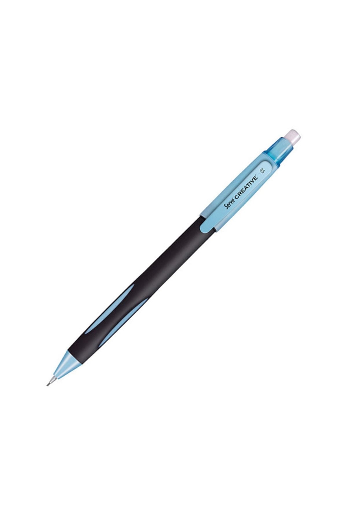 Serve Creative Mekanik Kurşun Kalem 0.5 Mm Açık Mavi