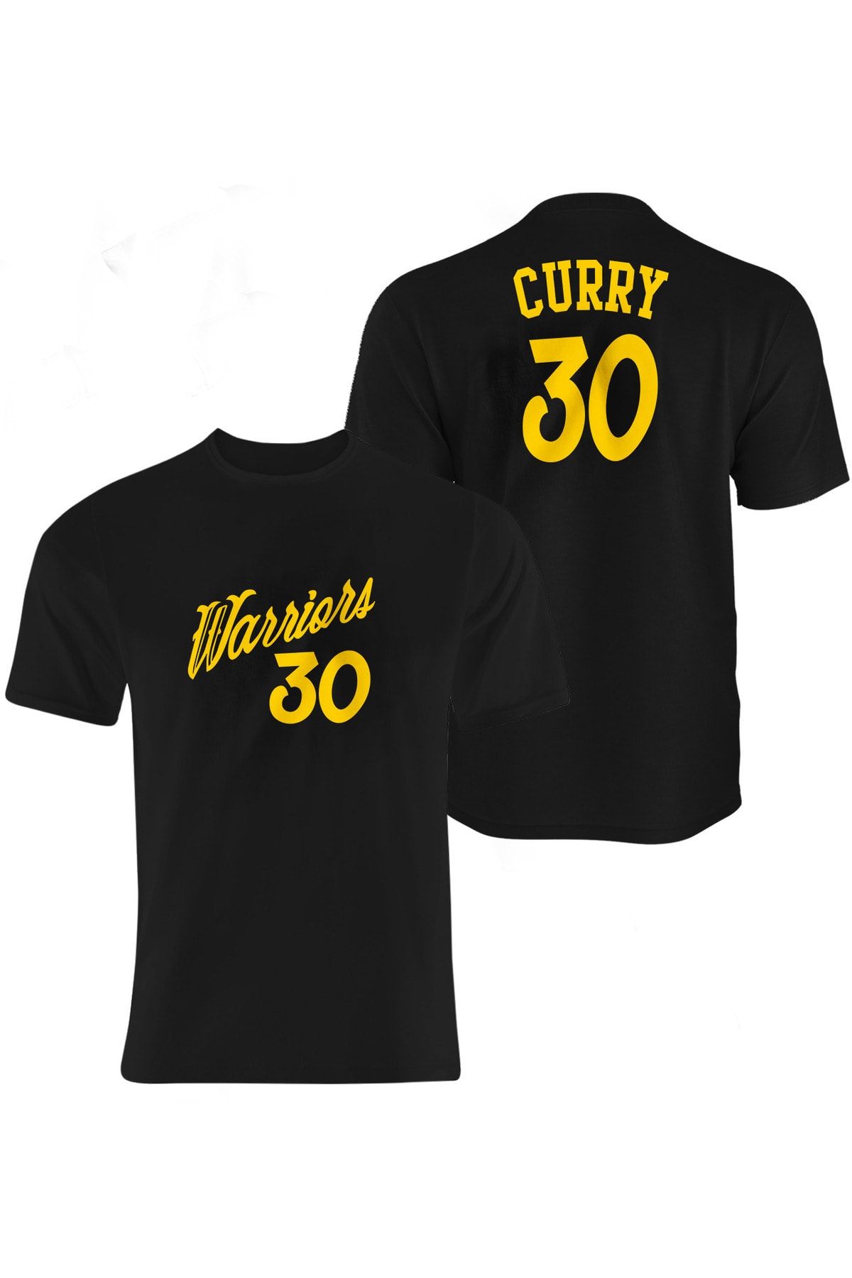 Usateamfans Erkek Mavi Golden State Stephen Curry Retro Tshirt