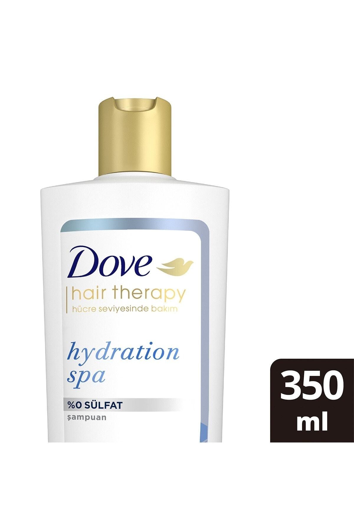 Dove Hair Therapy Sülfatsız Saç Bakım Şampuanı Hydration Spa Nemlendirici 350 ml