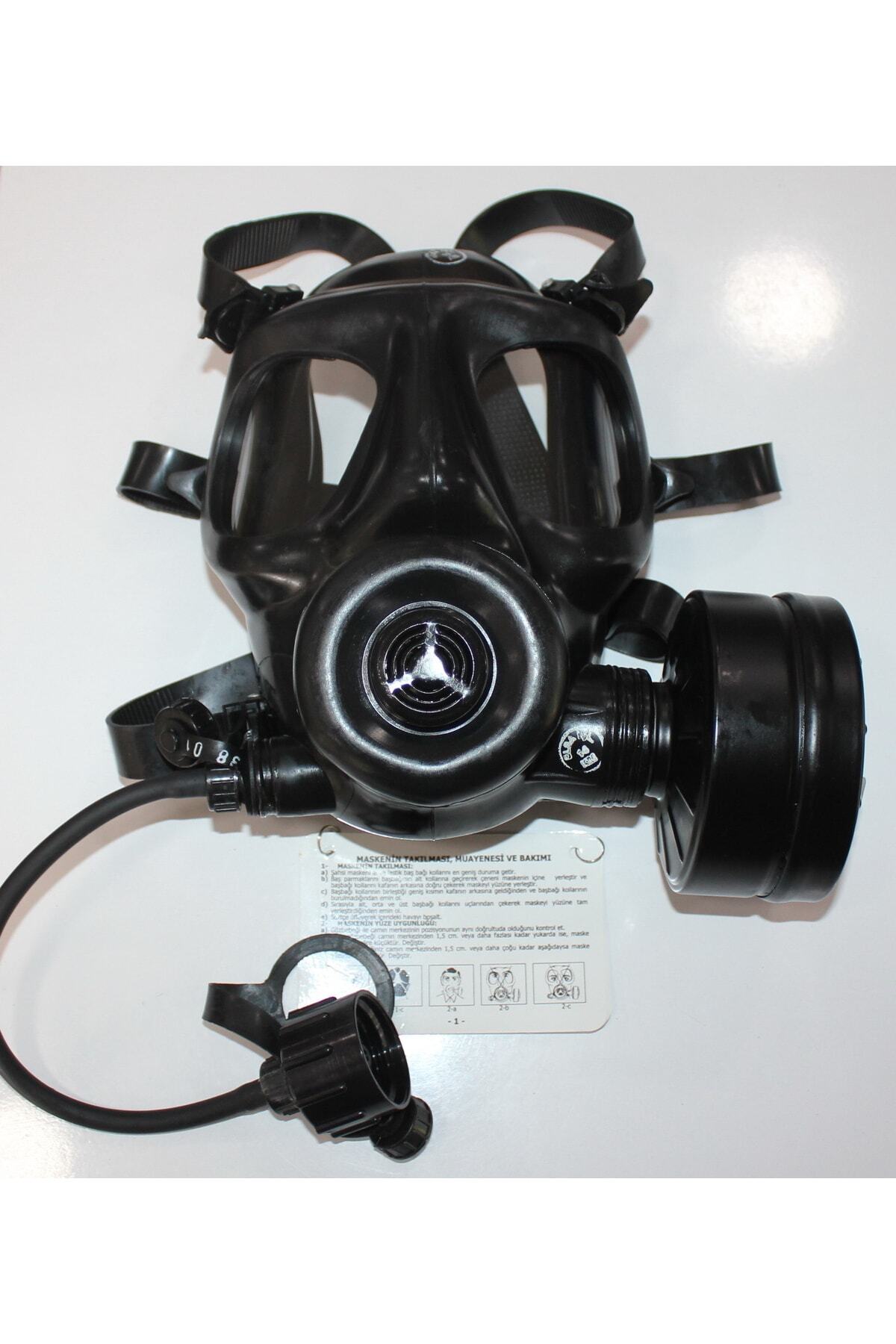 Masque à Gaz Israélien M15 Avec Filtre NBC 40mm – Diaphragme Vocal Et Tube à Boire