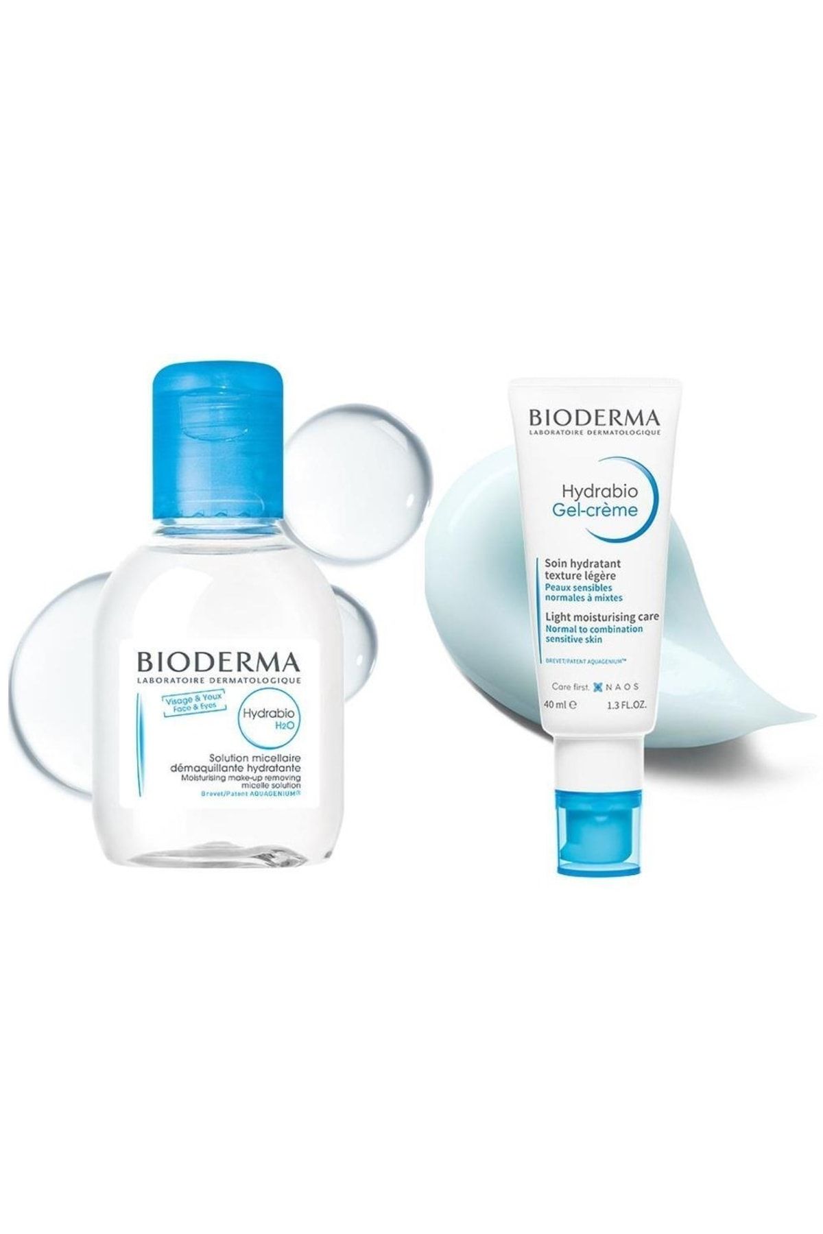 Bioderma Hydrabio H2o 100 ml+ Hydrabio Gel Cream 40 ml