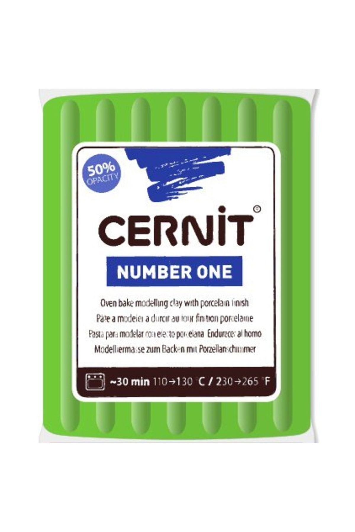 Cernit Polimer Kil 56gr. N:611 Light Green (number One)