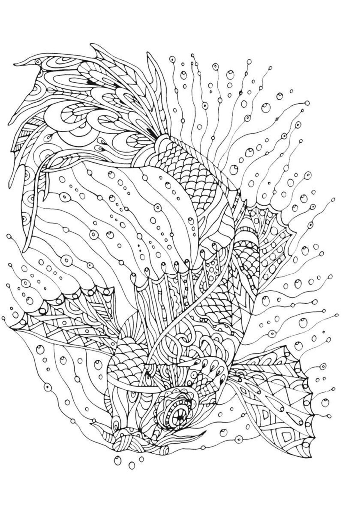 Bigpoint Artdeco 30x40cm Desenli Tuval Koi Balığı