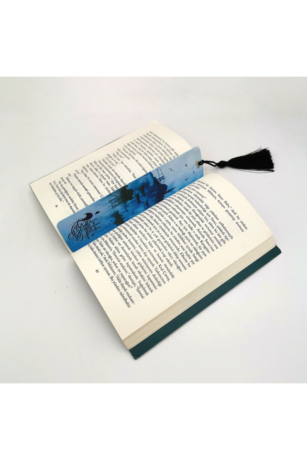 Sadrazam Istanbul Baskılı, Püsküllü Kitap Ayracı (hediyelik Bookmark,ayraç-083)