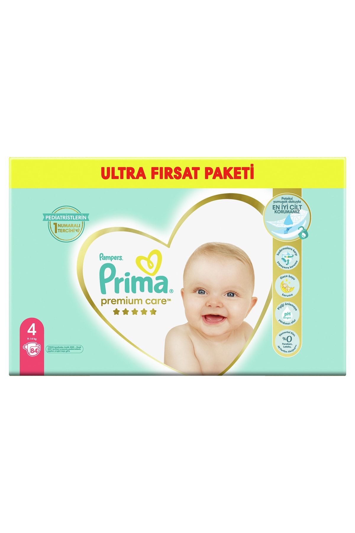 Prima Prıma Premıum Care Fırsat Paket 4 Beden Maxı 9-14 Kg 84'Lu