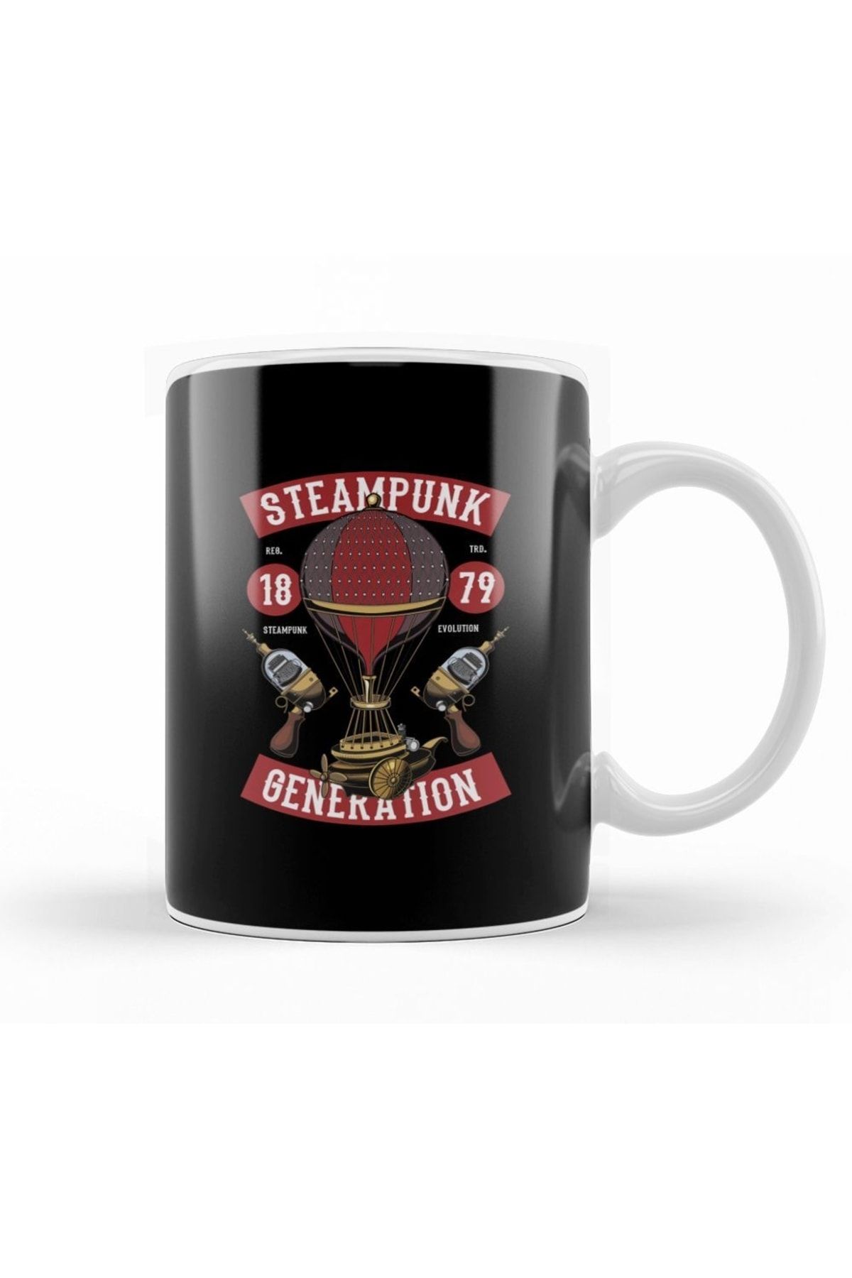 Humuts Steampunk Generation Kupa Bardak Porselen