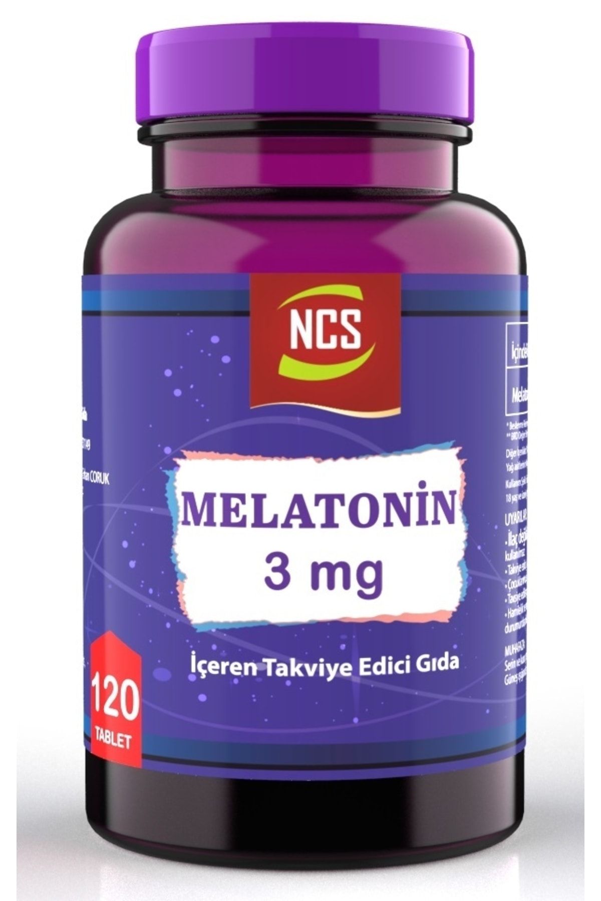 Ncs Melatoninn 3 Mg 120 Tablet