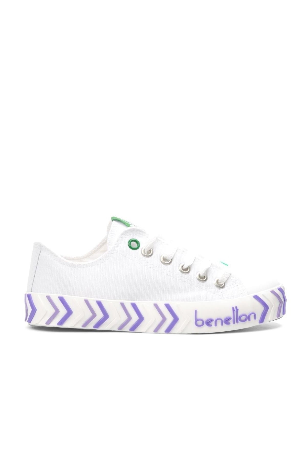 Benetton Mor - Kadın Spor Ayakkabı