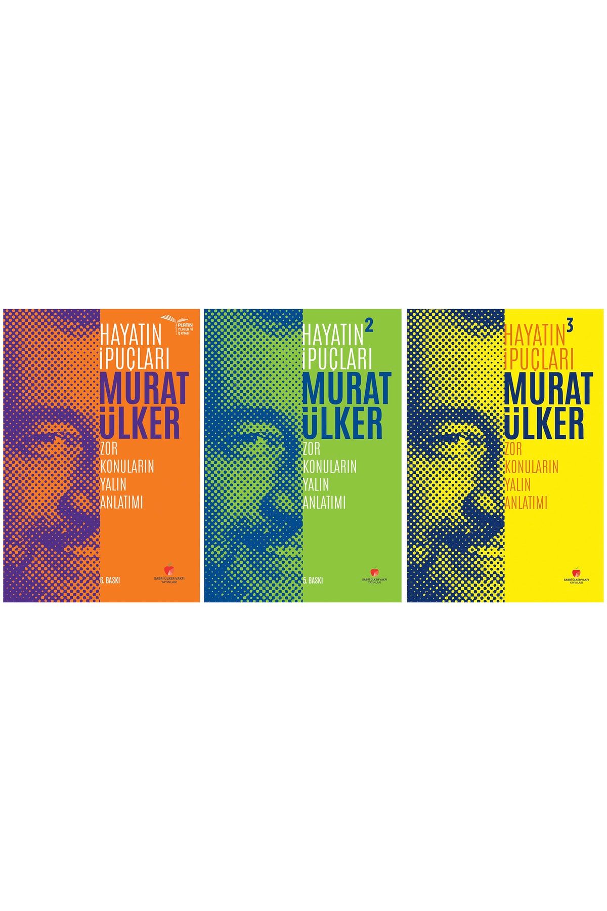 Sabri Ülker Vakfı Yayınları Murat Ülker Hayatın Ipuçları 3lü Set Kitap