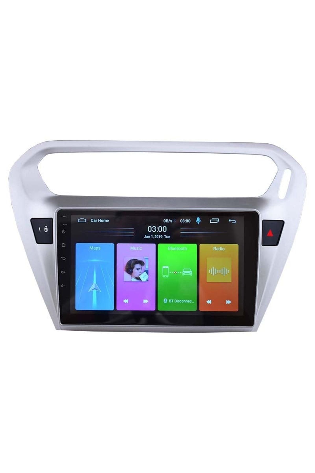 flytech Citroen C-elysee  Uyumlu  Android Multimedya Navigasyon Teyp