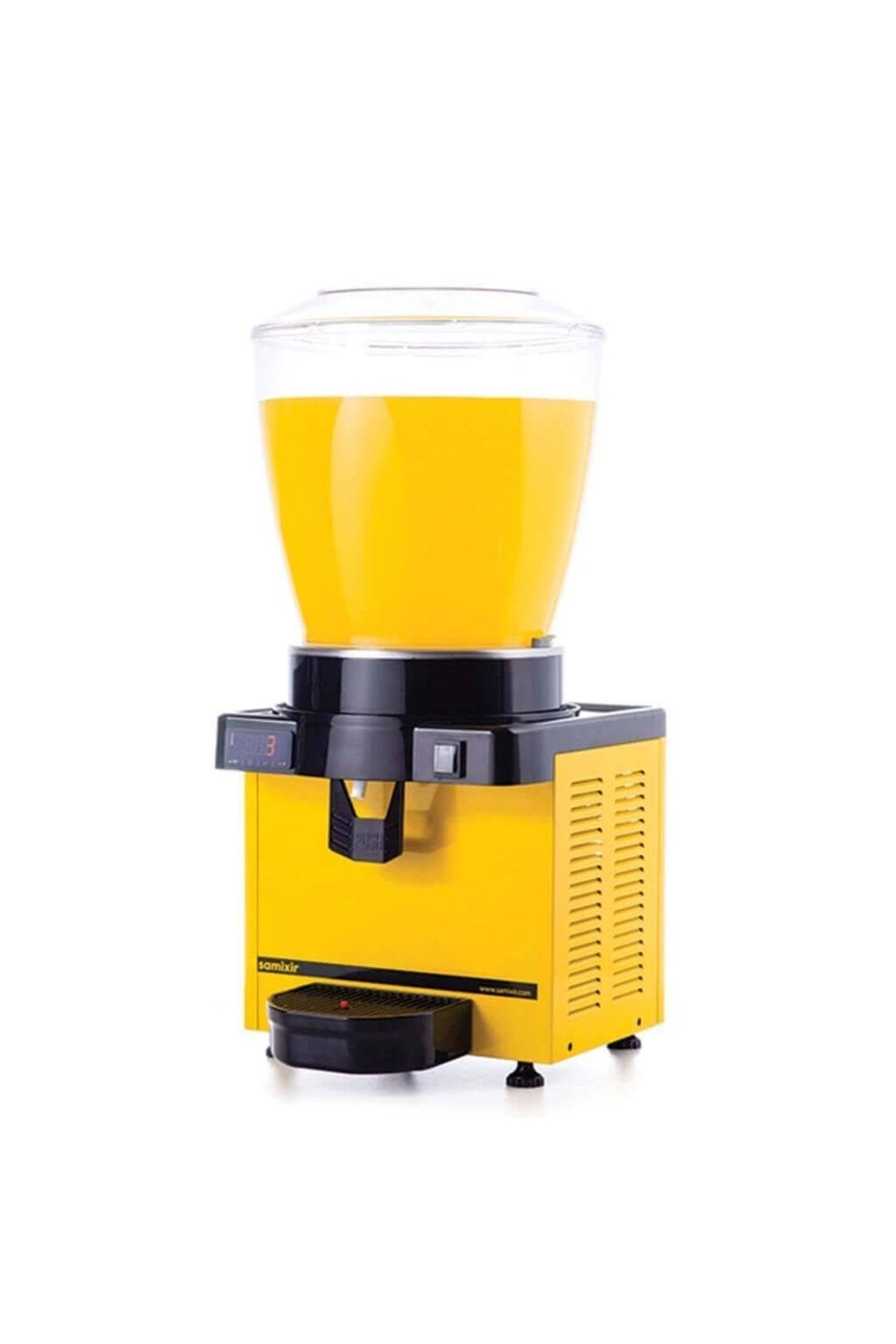 Samixir Samıx Ayranlık-22 Litre Soğuk Içecek Dispenseri-karıştırıcılı-manuel-sarı