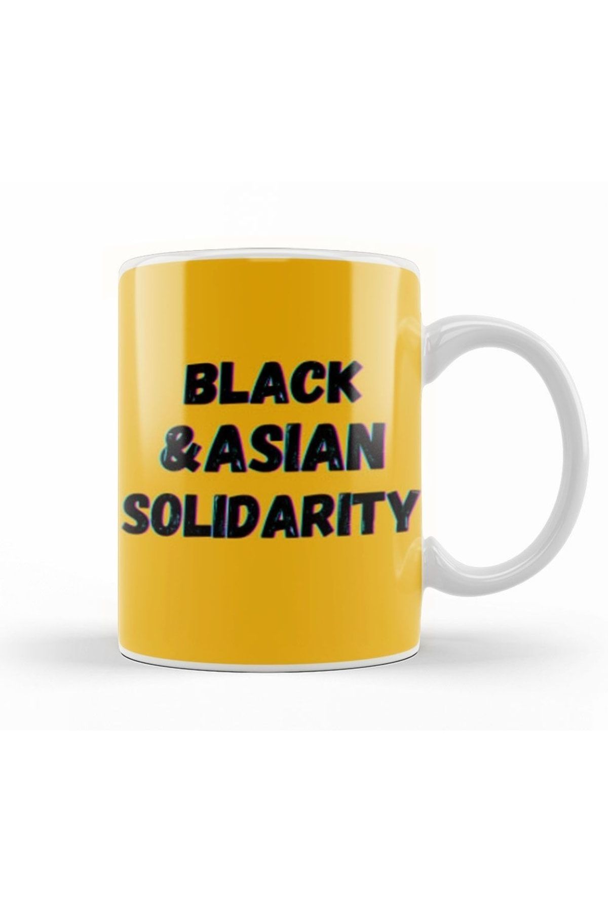 Humuts Black Asian Solidarity Black History Month Blm Black Lives Matter Kupa Bardak Porselen